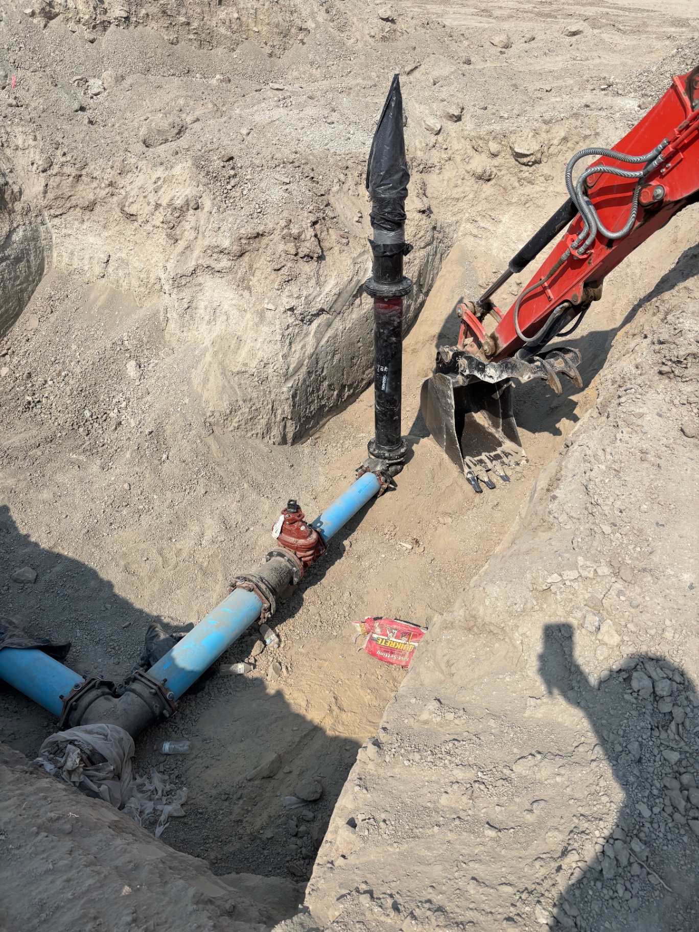 Eagle Mountain Plaza — Fire Hydrant Install — thumbnail 4
